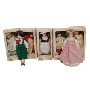 Gorham Story Book Doll collection lot of 7